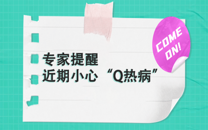 专家提醒：以下这群人，，，，近期要小心“Q热病”~