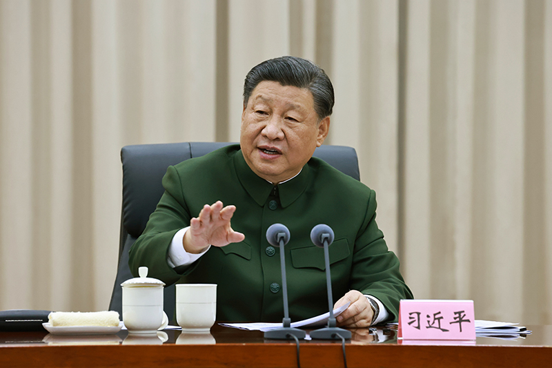 11月29日，中共中央总书记、国度主席、中央军委主席习近平到武警海警总队东海海区指挥部视察。这是习近平颁发沉要讲话。